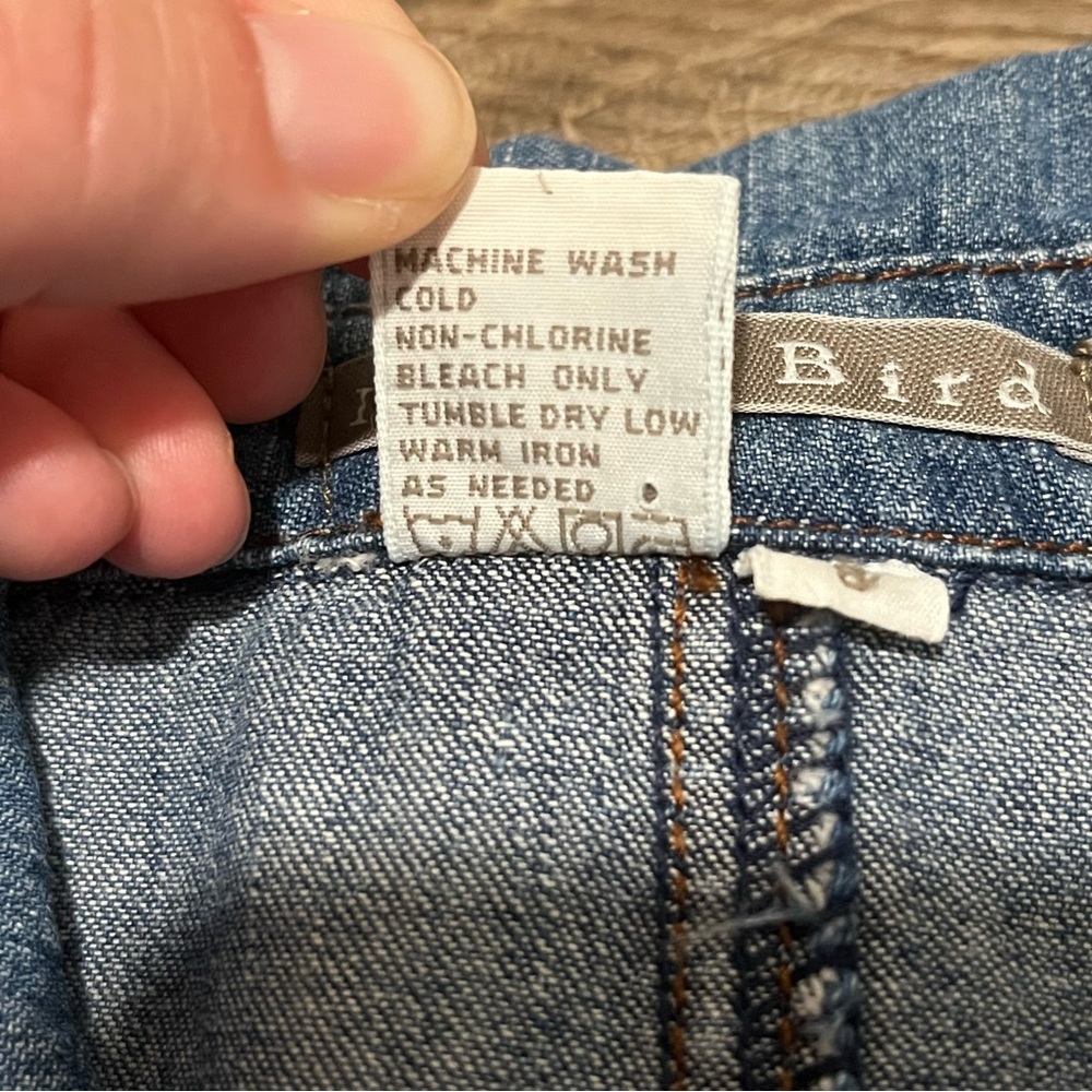 ISABELLA BIRD | Chambray Blue Jean Maxi Dress -Size 8 - Picture 12 of 16